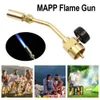 1-5pcs flamme de cuivre complète Propane Soudage Torche Buse Bulle Gas propane Tourche cartone par mapp pro pro propane CGA600 Cylindre