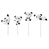 Forks Cake Cute Panda Fruit Fun Animal Bento Picks -grade Easy To Clean Accessories For Kids' Lunch Boxes