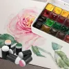 10pcs Finger Painting Sponge Daubers Sponger Foam Applying Ink Chalk Inking Staining DIY Painting Craft Set Painting Tools