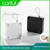 Corui Automatische Sensor Deur dichter Punch-Vrije verstelbare oppervlaktedeur Stopper Sluit automatisch de deurbeugel Sluiter Smart Home Closer Smart Home