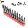 10pcs y Tipo de fenda Bit Bit 50mm Magnetic Tri-Wing parafuso Chave de parafuso 1/4 '