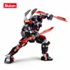 Sluban Building Building Toys Robot Series B1120 Dark Wander 585pcs Bricks Mechanical Armor CompatBile con marchi leader