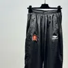 Pantaloni taglie forti da uomo ricamato e stampato in stile polare usura estiva con strade puro cotone 5652t