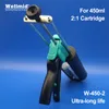 450ML 2:1 Cartridge epoxy AB power Gun Manual Caulking Dispensing Mixing Araldite KIT680 Anchorage adhesive all metal Glue Gun