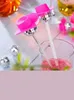 6st Disco Balls Swizzle Sticks Cowgirl Hat Disco Ball Drink Stirrers Glitter Coffee Stirrers Plastic Cocktail Party Decoration