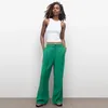 Pantalones de mujer Summer 2024 Chic Calles de moda de la cintura ancha