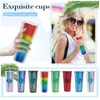 Water Bottles Cute Cup With Straw 24oz Insulated Double Wall Cold Lid And Movie Surrounding Accompanying Diamond Mug