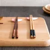 Chopsticks Vanzlife Trä naturligt retro hushållsbordsartiklar kinesiska stekt lång bärbar