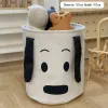 Foldable Laundry Basket for Dirty Clothes for Kids Baby Children Toys Canvas Wasmand Large Storage Hamper Office Home Organizer