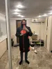 Japansk ninja kappa itachi cosplay kostym barn smärta deidara fancy halloween kostym unisex anime cool outfit blixtlås svart kappa