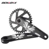 GX Bicycle Crankset MTB Bike Crank Chainring Bike 170mm 175 mm Zwart 0 graden 30t 32T 34T 36T 38T aluminiumlegering met bodem