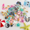 Kovict 10pcs New Silicone Beads Mini Fish Cow Bird House Vase Bead For Jewelry Making DIY Pacifier Chain Jewelry AccessoriesKovi