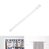 Shower Curtains DIY Spring Loaded Wardrobe No Drilling Cupboard Bathroom Pole Closet Adjustable Extendable Rod Curtain Kitchen