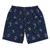 Pantaloncini da uomo Beach Beach Short Drying Quick Swimming Trunk Zodiac Modello da bagno Swimsuit Bareding