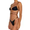 Bikini snel drogen nylon zwempak vrouwen split body backless sexy riem strakke passen