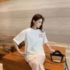 MIUI TOP WOMENS MIU TOP Ubrania Mmiumiuss Tshirt Designer Women Sexy kantar Tops Party Crop Top Hafted Top Spring Summer Backless Shirt Mui Mui Top 398