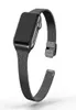 Banda de relógio de metal de aço inoxidável para Apple Watch 44mm 40mm 38mm 42mm 41 45mm Strap Slim para Iwatch Series 7 6 5 4 SE 3 2 Y11262385600