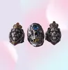 Punk Animal Crown Lion Ring For Men Male Gothic jewelry 714 Big Size6560588