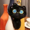 Chat noir peluche jouet en peluche chaton
