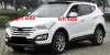 Pour Hyundai Santa Fe IX45 2013 2014 2015 2016 2017 Remplacez la voiture des rétroviseurs Broir en verre extérieur de la porte de la porte de la porte de la porte de la porte de la porte par chauffage par chauffage