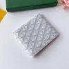 2024 Women Bag Men Short Flap Card Holder Modna moda wszechstronna