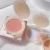 4 färger Enkel rodnad Face Mineral Pigment Palette Peach Orange Naken Powder Matte Natural Blush Contour Cheek Makeup Cosmetic