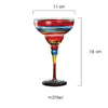 Wine Glasses 270ml Handmade Colorful Creative Margarita Champagne Cup Cocktail 2024 Est