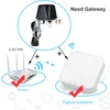 Zigbee Tuya Smart Valve Controller Датчик утечки воды для водного газа автоматически выключен с разбрызгивателя Timer Alexa Google Пульт дистанционного управления