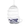 Custom outdoor balcony garden ins net red rattan chair basket villa Nordic hanging chair swing home hanging rocking chair