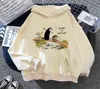 Kawaii Anime Funny Cartoon Studio Ghibli Totoro Hoodies Sweatshirt Män Kvinnor Harajuku Top Pullover Sportswear Casual Warm Hoody Y16727102