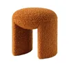 Sgabello da trucco sgabello nordico sgabello moderno agnello di agnello in cashmere cambio sgabello corridoio pouf popf sgabello sgabello sgabello