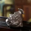 Tea Ornaments Ceramic Boutique Personalized Set Lucky Golden Dragon Turtle Ceremony Zero Matching Pet Mini 240411