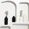 Vases Ceramic Floral Utensils Minimalist Black And White Home Living Room Dry Flower Decorations Nordic Style