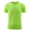 S-6XL Plus Siz Custom Summer Sports Quick Dry Men's Short Sleeve Slim Fit T-shirt Running Athletic Gym Ice Silk Sweat Casual Top