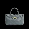 Handtasche Andiamo Bottegvenetas Bag 2024 Metallknoten Horizontal gewebte Frauen -Leder -Tasche einzelner Schulter -Diagonaler Straddle Obys