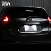 Tcart High Bright Car Accessories T10 3030 License Plate Lights Replacement Lamps Auto Led Bulbs for Nissan Note E12 2012-2017