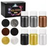 6Colors/Set Pearlescent Powder Epoxy Harts Pigment Sats Diy Epoxy Harts Mögel Colorant Dye Jewelry Making Supplies Pearl Powder