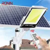 Ronin Solar Wall Light Outdoor Body Sensor Street Lamp LED Waterproof IP65 med fjärrkontroll för Modern Garden Plaza