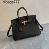 Leather Bk Designer Bags Imported Cowhide Export Factory Customers Regret Their Orders Classic Fashion Temperament Versatile 30 Inch Platinum Bag Have Logo
