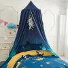 Battilo Bett Baldachin Bett Vorhang Moskitonetz Kinderzelt runde Kuppel hängende Innenschloss Spiel Zelt Kinderzimmer Dekora