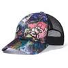 Ball Caps Tohuiyan Graffiti Printing Trucker for Men Mash Dad Hat Outdoor UV UV Proteggi Sport Sports Women Streetwear Baseball