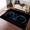 Motorcycle Carpet salon Toard Dash Toard Carpets Bathroom Mat Creative Dormat Boys 'Game Bedroom tapis ani-slip tapis Home Decor