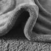 Cobertores Microlight de manta aquecida elétrica para berbere soldado arremesso 60x70 "cinza