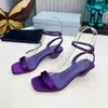 Kleding schoenen elegant hoge hak sandalen zomer satijnen materiaal topdelly vakmanschap vrouwelijk verschijnen wit square square teen damespompen