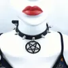 Chokers Gothic Black à pointes punk counchons coule-cols rivets collier de chocker clouté pour femmes hommes de bondage cosplay goth je dhgarden dhbpd