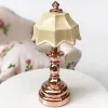 1:12 Dollhouse Miniature Ploring Lampe Crystal Mur Light Model Modèle Laut de lit Pouchle Mobilier de maison de poupée