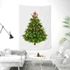 arazzo arazzi aratti per le vacanze decorazione dell'albero di Natale sfondo tessuto soggiorno letto dormitorio casa r0411