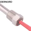 DERNORD 220v Wood Pellet Stove Parts for Pellet Fireplace 3/8'' Heating Tube Ignitor 300w/350w Pellet Igniter 10x140/150/170mm