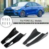 Universal 2pcs 48 см длина автомобиля боковой юбка бампер Spoiler Spoiller Scratch для Audi для BMW E90 для аксессуаров для гольфа VW