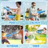 Sand Play Water Fun Electric Water Gun For Adult Kids Outdoor Automatic Water Suction Water Blaster Squirt Long Range Outdoor Shooting Toy Gift L47
